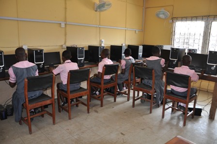 Class in the Computer Lab